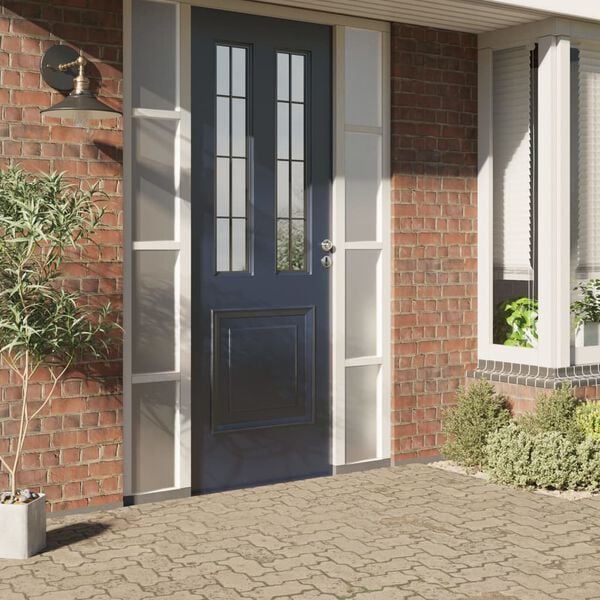 vidaXL Okenn&iacute; f&oacute;lie matn&eacute; b&iacute;l&eacute; PVC