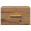 vidaXL Nástěnné noční stolky 2 ks dub artisan 35 x 35 x 20 cm