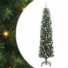 vidaXL Uměl&yacute; v&aacute;nočn&iacute; stromeček Zelen&aacute; 210 cm PVC, ocel a plast