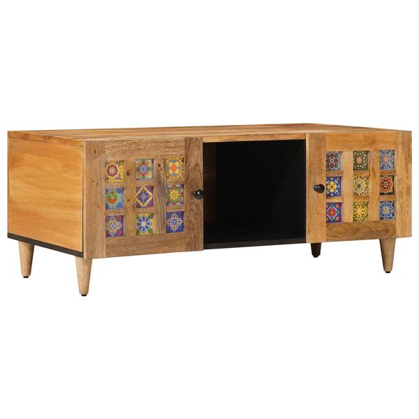 vidaXL Konferenčn&iacute; stolek Př&iacute;rodn&iacute; 100 x 54 x 40 cm