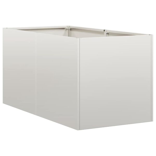 vidaXL Truhl&iacute;k 40x80x40 cm nerezov&aacute; ocel