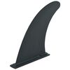 vidaXL Centr&aacute;ln&iacute; ploutvička k paddleboardu 18,3 x 21,2 cm plast čern&aacute;
