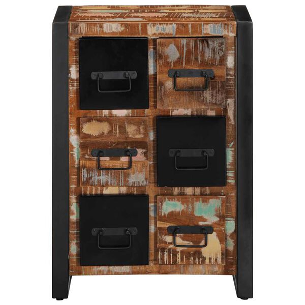 vidaXL Příborník 50x35x70 cm masivní recyklované dřevo