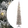 vidaXL Uměl&yacute; v&aacute;nočn&iacute; stromeček Zelen&aacute; 270 cm PVC, ocel a plast