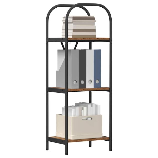 vidaXL Knihovna Star&eacute; dřevo 40 x 30 x 109 cm Kompozitn&iacute; dřevo