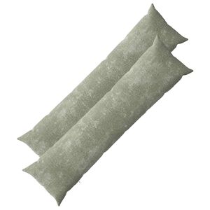 vidaXL Povlak na pol&scaron;t&aacute;ř 2 ks HEERLEN Zelen&aacute; 40 x 145 cm