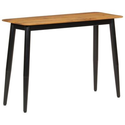 vidaXL Konzolový stolek 110 x 40 x 76 cm masivní mangovník a železo