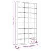 vidaXL Skř&iacute;ňka na CD kouřov&yacute; dub 102 x 23 x 177,5 cm kompozitn&iacute; dřevo