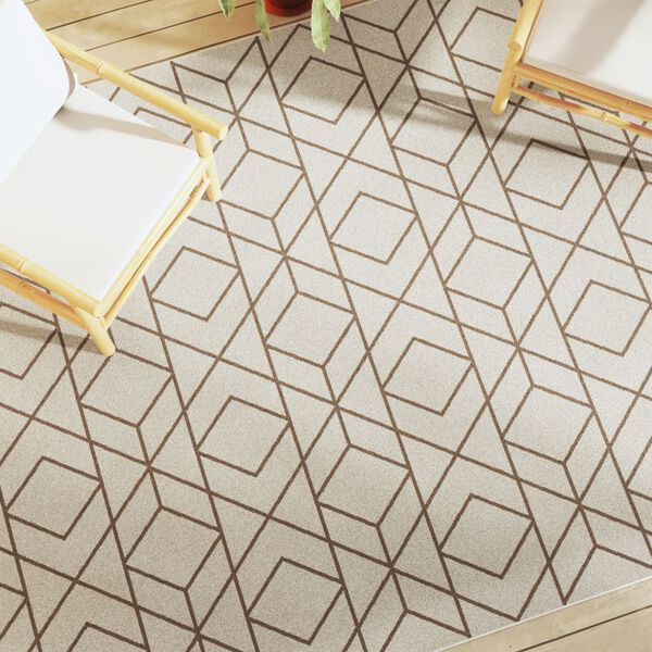 vidaXL Vnitřní/venkovní koberec s krátkým vlasem vícebarevný 190x300cm