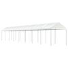 vidaXL Alt&aacute;n se střechou b&iacute;l&yacute; 17,84 x 2,28 x 2,69 m polyethylen