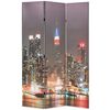 vidaXL Skl&aacute;dac&iacute; parav&aacute;n 120 x 170 cm New York by Night