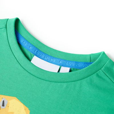 Dětské tričko zelené 92