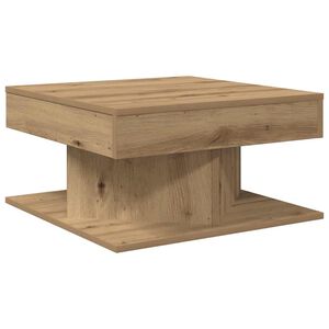 vidaXL Konferenčn&iacute; stolek dub artisan 55x55x30 cm kompozitn&iacute; dřevo