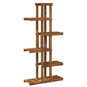 vidaXL Stojan na rostliny Př&iacute;rodn&iacute; 68 x 23,5 x 140 cm