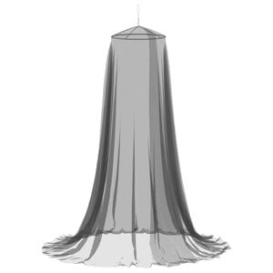 vidaXL Moskyti&eacute;ra na postel 156 mesh Čern&aacute; ⌀56 x 220 cm Polyester