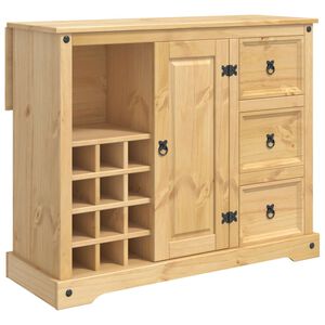 VidaXL Skladov&aacute;n&iacute; v kuchyni se z&aacute;suvkou Medov&yacute; vosk 112 x 70 x 91,5 cm