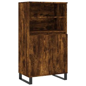 vidaXL Skř&iacute;ň highboard kouřov&yacute; dub 60 x 36 x 110 cm kompozitn&iacute; dřevo