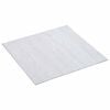 vidaXL Samolepic&iacute; podlahov&aacute; prkna B&iacute;l&aacute; 30,5 x 30,5 cm 20 ks PVC