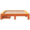 vidaXL Postel bez matrace voskově hněd&aacute; 140 x 190 cm masivn&iacute; borovice
