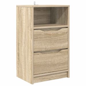 vidaXL Nočn&iacute; stolek Dub sonoma 40 x 30 x 67 cm Kompozitn&iacute; dřevo