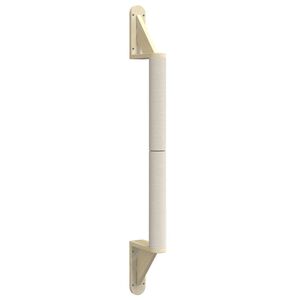 vidaXL N&aacute;stěnn&eacute; &scaron;krabadlo pro kočky 109 cm sisal