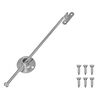 vidaXL Hlin&iacute;kov&yacute; t&aacute;hlo z&aacute;věs 12 ks Stř&iacute;brn&aacute; 190 mm Kov