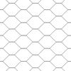 vidaXL Hexagon&aacute;ln&iacute; oplocen&iacute; &Scaron;ed&aacute; 0,4 x 50 m PVC