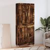 vidaXL Skř&iacute;ň highboard kouřov&yacute; dub 69,5 x 34 x 180 cm kompozitn&iacute; dřevo
