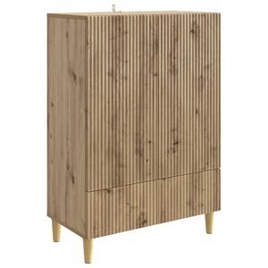 vidaXL Serv&iacute;rovac&iacute; skř&iacute;ň Dub artisan 66 x 34,5 x 95 cm