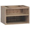 vidaXL N&aacute;stěnn&aacute; koupelnov&aacute; skř&iacute;ňka 60 x 39 x 40 cm masivn&iacute; teak