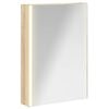 vidaXL Koupelnov&aacute; zrcadlov&aacute; skř&iacute;ň Sonoma dub 43 x 11,5 x 60,5 cm