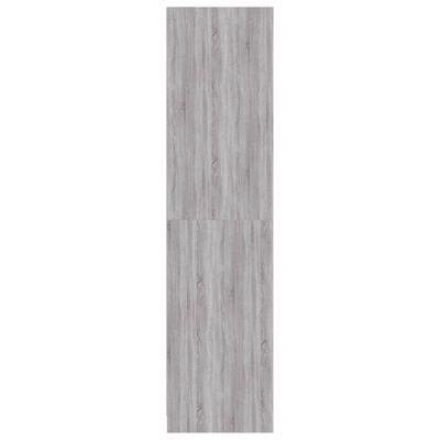 vidaXL Šatní skříň šedá sonoma 100 x 50 x 200 cm kompozitní dřevo