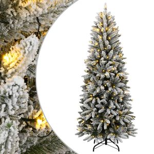 vidaXL Uměl&yacute; v&aacute;nočn&iacute; stromek se 150 LED a sněhem 120 cm