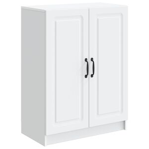 vidaXL Serv&iacute;rovac&iacute; skř&iacute;ň B&iacute;l&aacute; 66 x 34,5 x 87 cm Kompozitn&iacute; dřevo