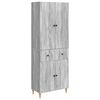 vidaXL Sada skř&iacute;něk 2 pcs 66 x 34,5 x 90 cm Kompozitn&iacute; dřevo