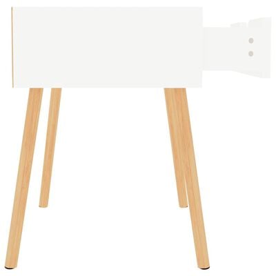 vidaXL Noční stolek bílý 40 x 40 x 56 cm dřevotříska