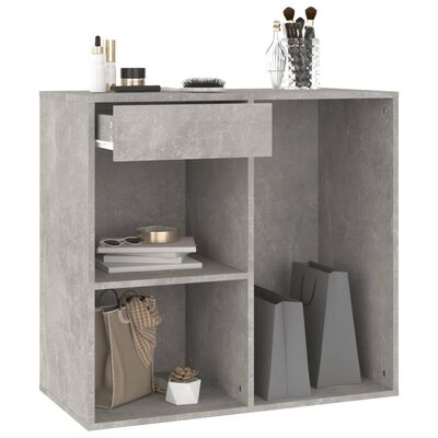 vidaXL Kosmetická skříňka betonově šedá 80x40x75 cm kompozitní dřevo