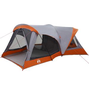 vidaXL Rodinn&yacute; stan &Scaron;ed&aacute; a oranžov&aacute; 550 x 555 x 208 cm