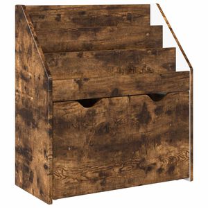 vidaXL Dětsk&yacute; reg&aacute;l Kouřov&yacute; dub 60 x 29,5 x 69 cm Kompozitn&iacute; dřevo