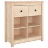 vidaXL Př&iacute;born&iacute;k 70 x 35 x 80 cm masivn&iacute; borov&eacute; dřevo