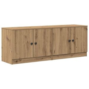 vidaXL &Uacute;ložn&yacute; kabinet pro patrovou postel 2 ks Dub artisan