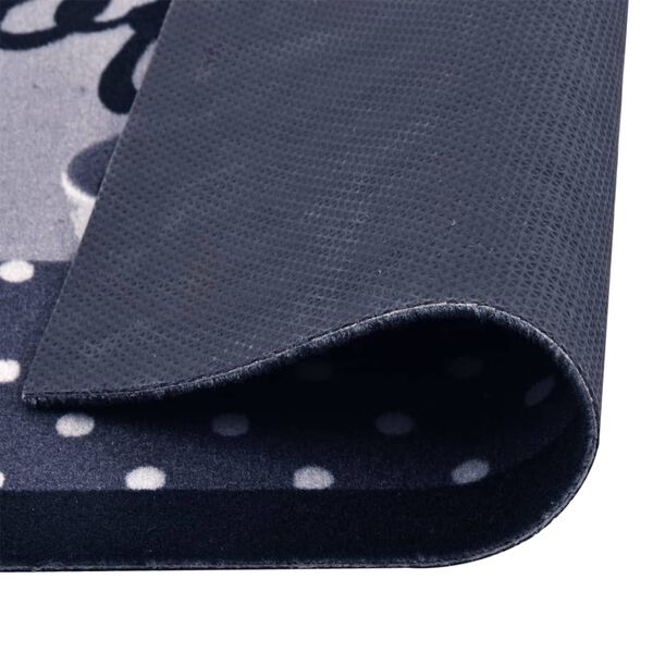 vidaXL Kuchyňsk&yacute; koberec prateln&yacute; K&aacute;va modr&yacute; 60 x 300 cm