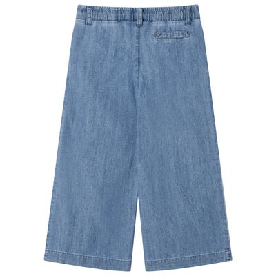 Dětské kalhoty džínově modré 92