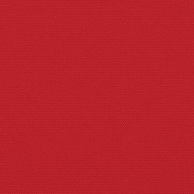 vidaXL Zatahovací boční markýza červená 160 x 600 cm
