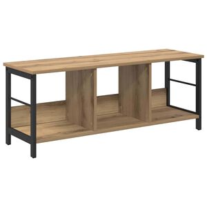 vidaXL Knihovna 3 &uacute;rovn&iacute; 102 x 32 x 40,5 cm Kompozitn&iacute; dřevo