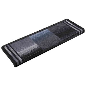 vidaXL N&aacute;&scaron;lapy na schody samolepic&iacute; 5 ks 65x21x4 cm černo&scaron;ed&eacute;