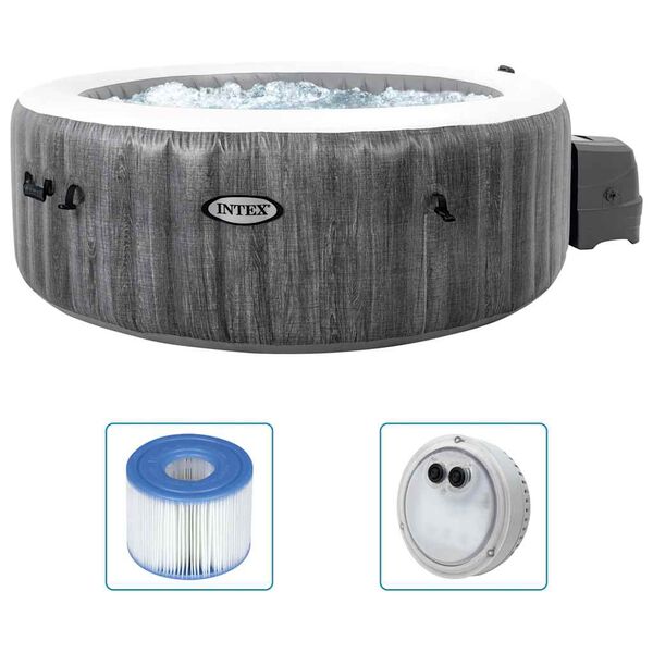 Intex V&iacute;řivka PureSpa Greywood DELUXE 196 cm