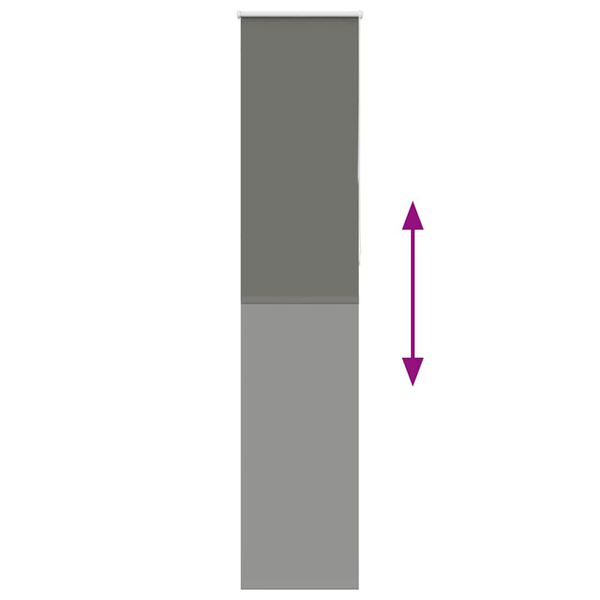 vidaXL Roleta zatemňovac&iacute; 40x230 cm &scaron;&iacute;řka l&aacute;tky 35,7 cm polyester