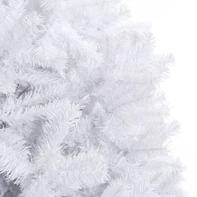 vidaXL Umělý vánoční stromek s LED osvětlením 500 cm bílý