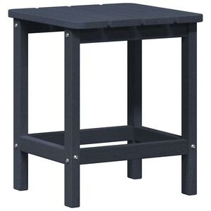vidaXL Bočn&iacute; stůl N&aacute;mořnick&aacute; modr&aacute; 38 x 38 x 46 cm Polyethylen
